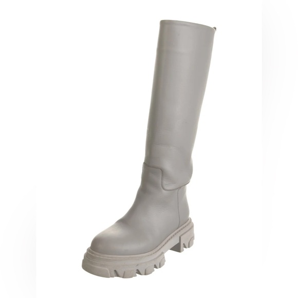 GIA X PERNILLE TEISBAEK chunky Grey Boots sz37 - Picture 8 of 9